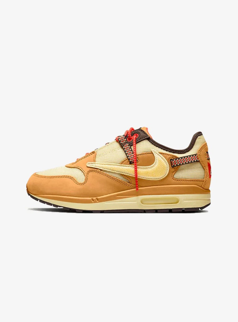 NIKE AIR MAX 1 TRAVIS SCOTT CACTUS JACK WHEAT LEMON DROP