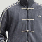 ADIDAS CTT CHINESE TRACK TOP 3.1 GENDER NEUTRAL JACKET DARK GREY (ASIA SIZING)