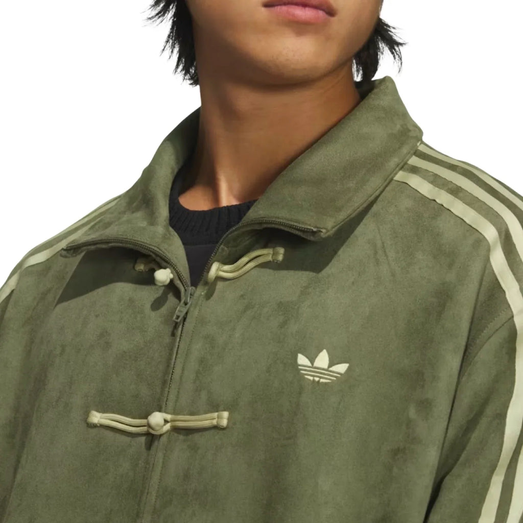 ADIDAS CTT CHINESE TRACK TOP 3.1 GENDER NEUTRAL JACKET OLIVE (ASIA SIZING)