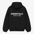 FEAR OF GOD ESSENTIALS FLEECE HOODIE BLACK (FW24)