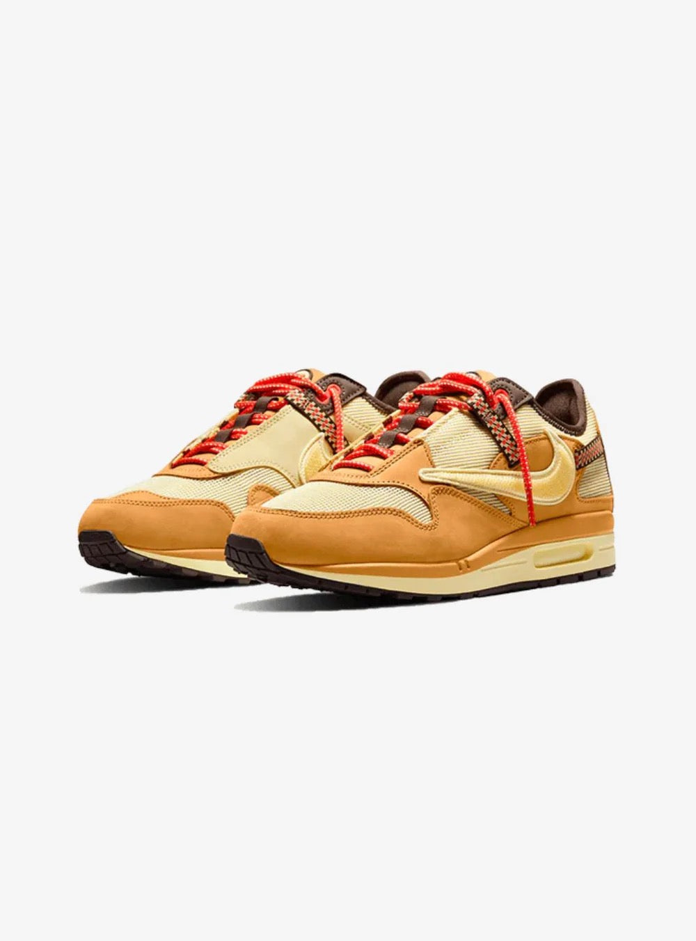 NIKE AIR MAX 1 TRAVIS SCOTT CACTUS JACK WHEAT LEMON DROP