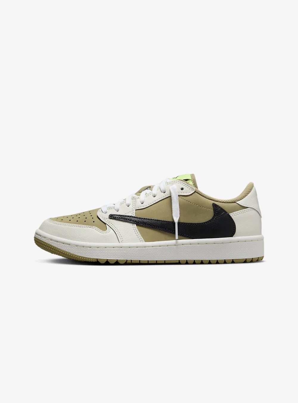 AIR JORDAN 1 RETRO LOW GOLF TRAVIS SCOTT NEUTRAL OLIVE