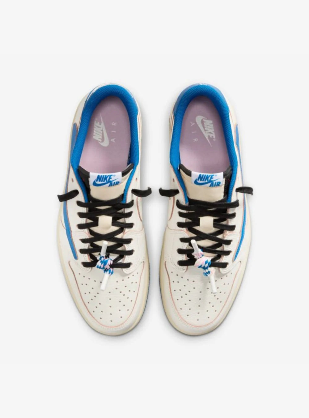 AIR JORDAN 1 RETRO LOW OG SP FRAGMENT X TRAVIS SCOTT SAIL MILITARY BLUE