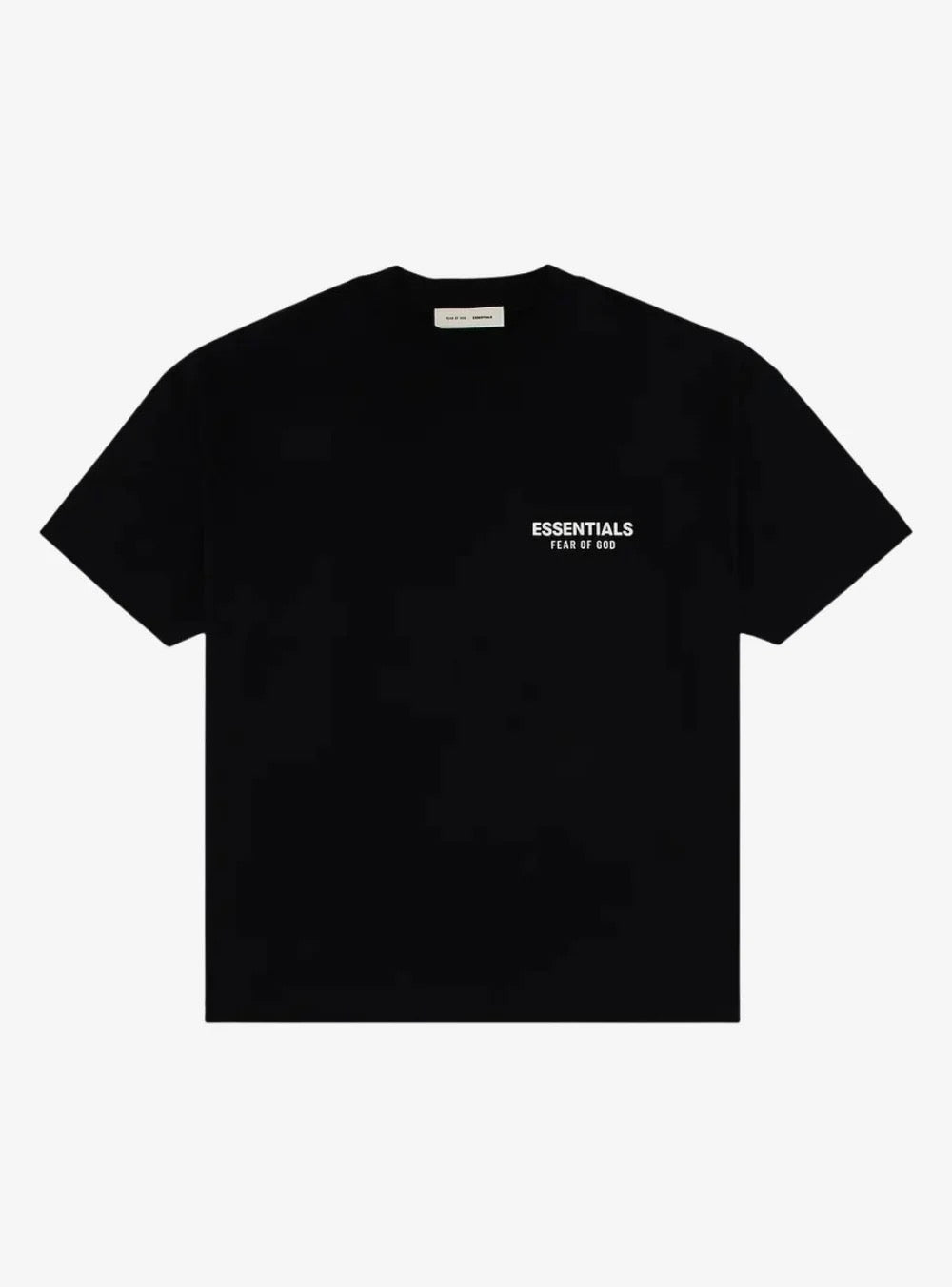 FEAR OF GOD ESSENTIALS CLASSIC FIT T-SHIRT JET BLACK