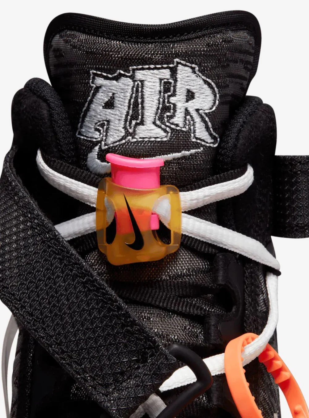 NIKE AIR FORCE 1 MID OFF-WHITE BLACK