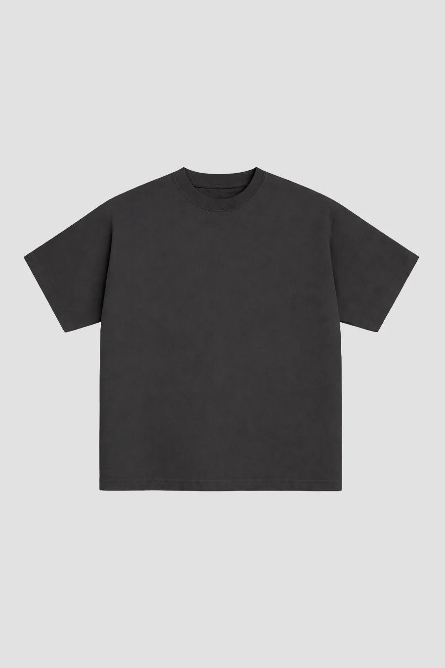 T-SHIRT BOXY FIT 190GSM BLACK
