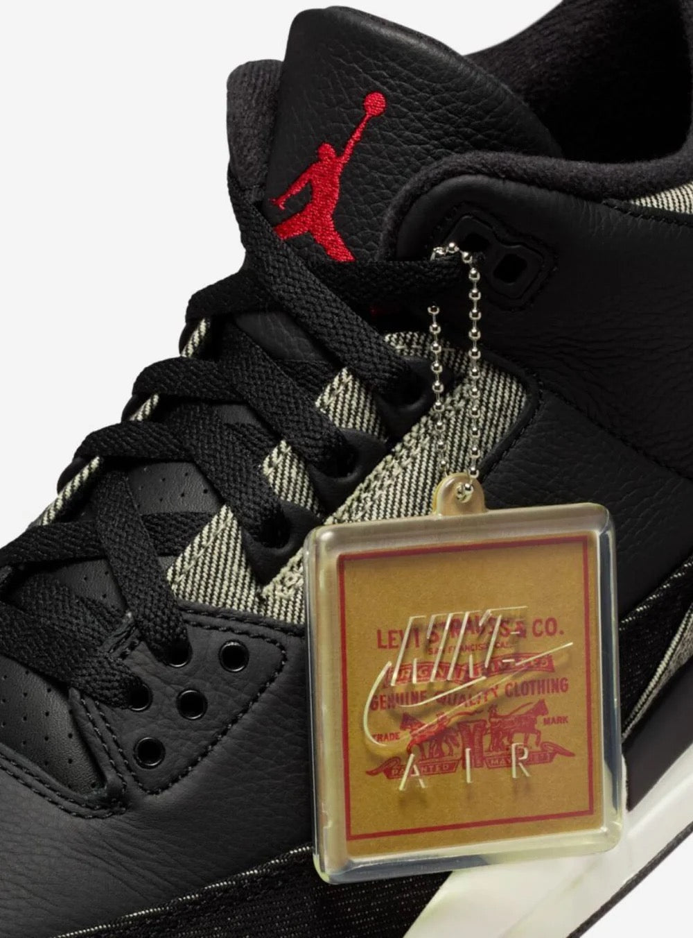 AIR JORDAN 3 RETRO LEVI’S BLACK