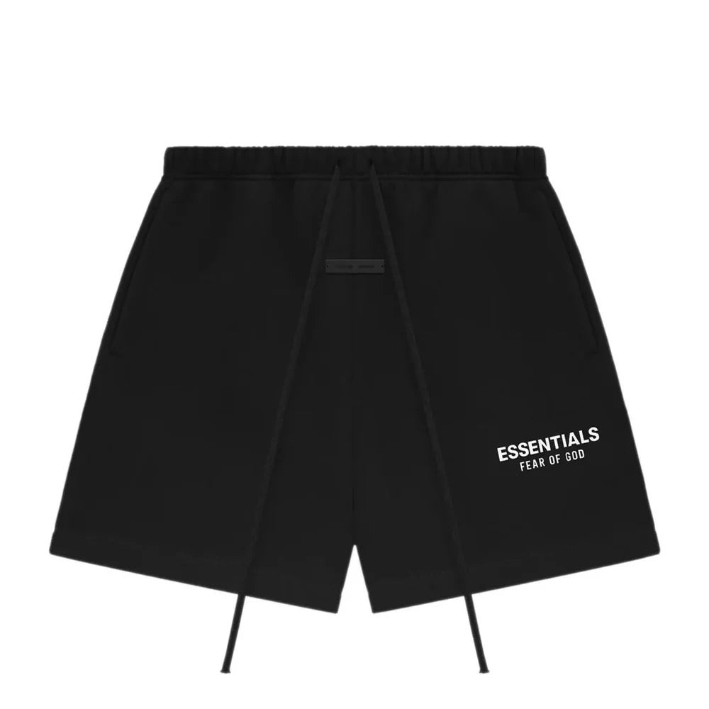 FEAR OF GOD ESSENTIALS CLASSIC SWEATSHORTS 'JET BLACK'