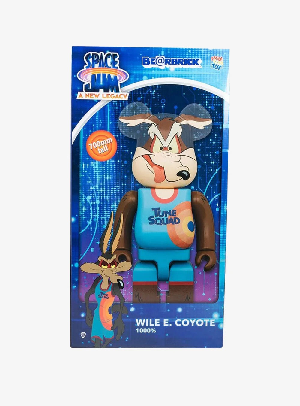 BEARBRICK X SPACE JAM: A NEW LEGACY WILE E. COYOTE 100% & 400%