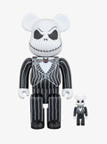 BEARBRICK X DISNEY TIM BURTON'S THE NIGHTMARE BEFORE CHRISTMAS JACK SKELLINGTON 100% & 400%
