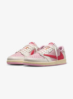 AIR JORDAN 1 RETRO LOW OG SP TRAVIS SCOTT SAIL TROPICAL PINK