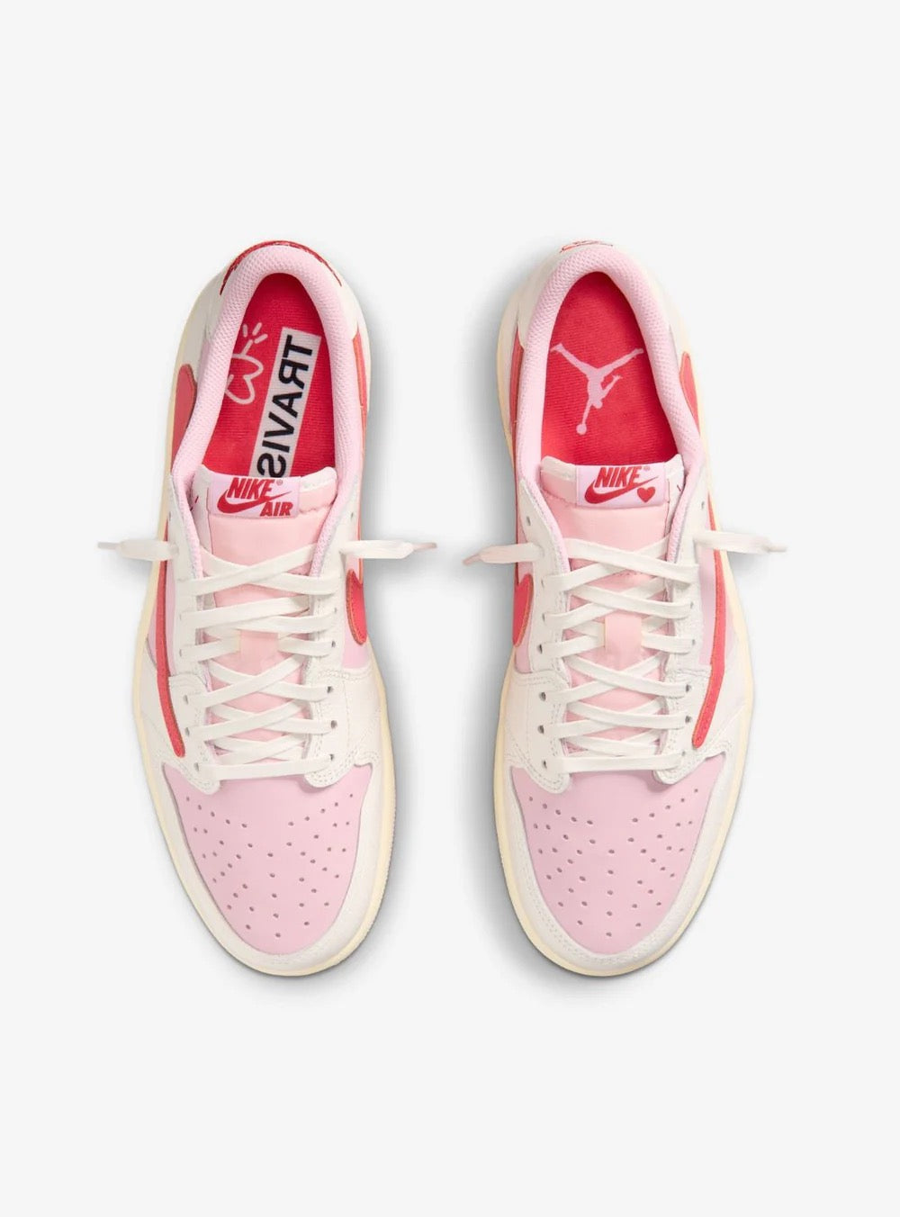 AIR JORDAN 1 RETRO LOW OG SP TRAVIS SCOTT SAIL TROPICAL PINK