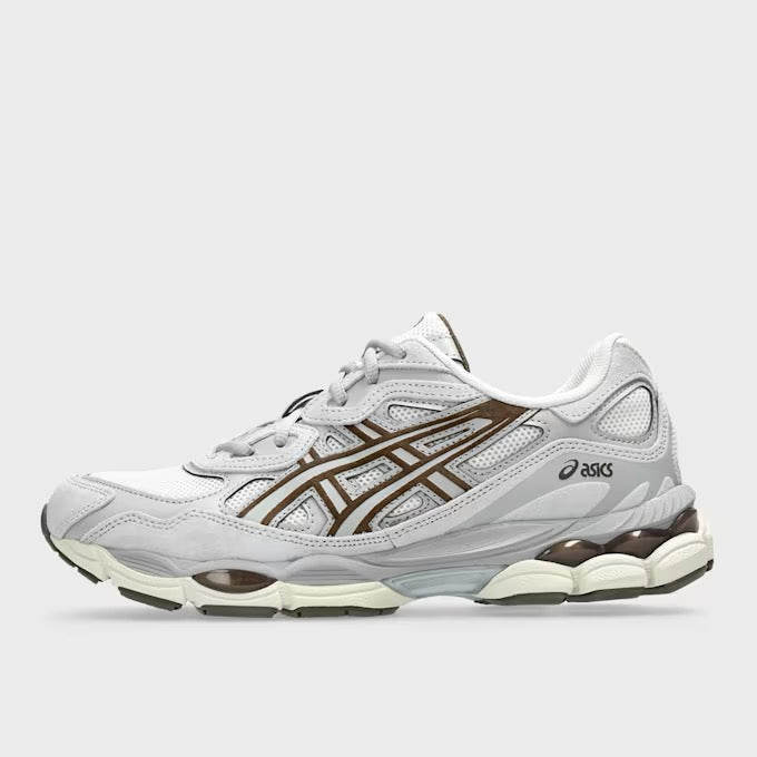 ASICS Gel-NYC Cream Cement Grey Brown